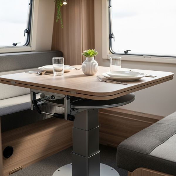 Caravan Turntables and Table Supports