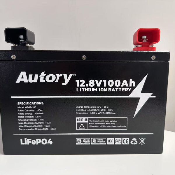 Caravan 12V Metal Case Lithium Battery