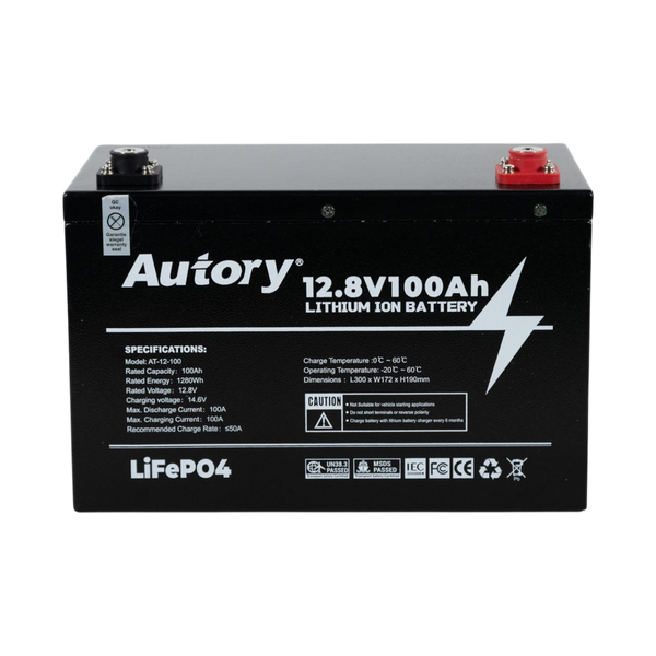 Caravan 12V Metal Case Lithium Battery