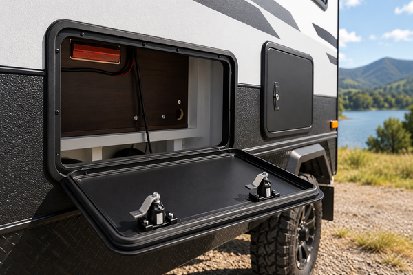 Caravan Service Doors
