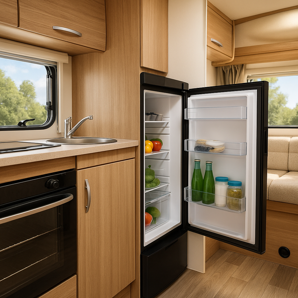 Caravan Refrigerators and Fridge Vent