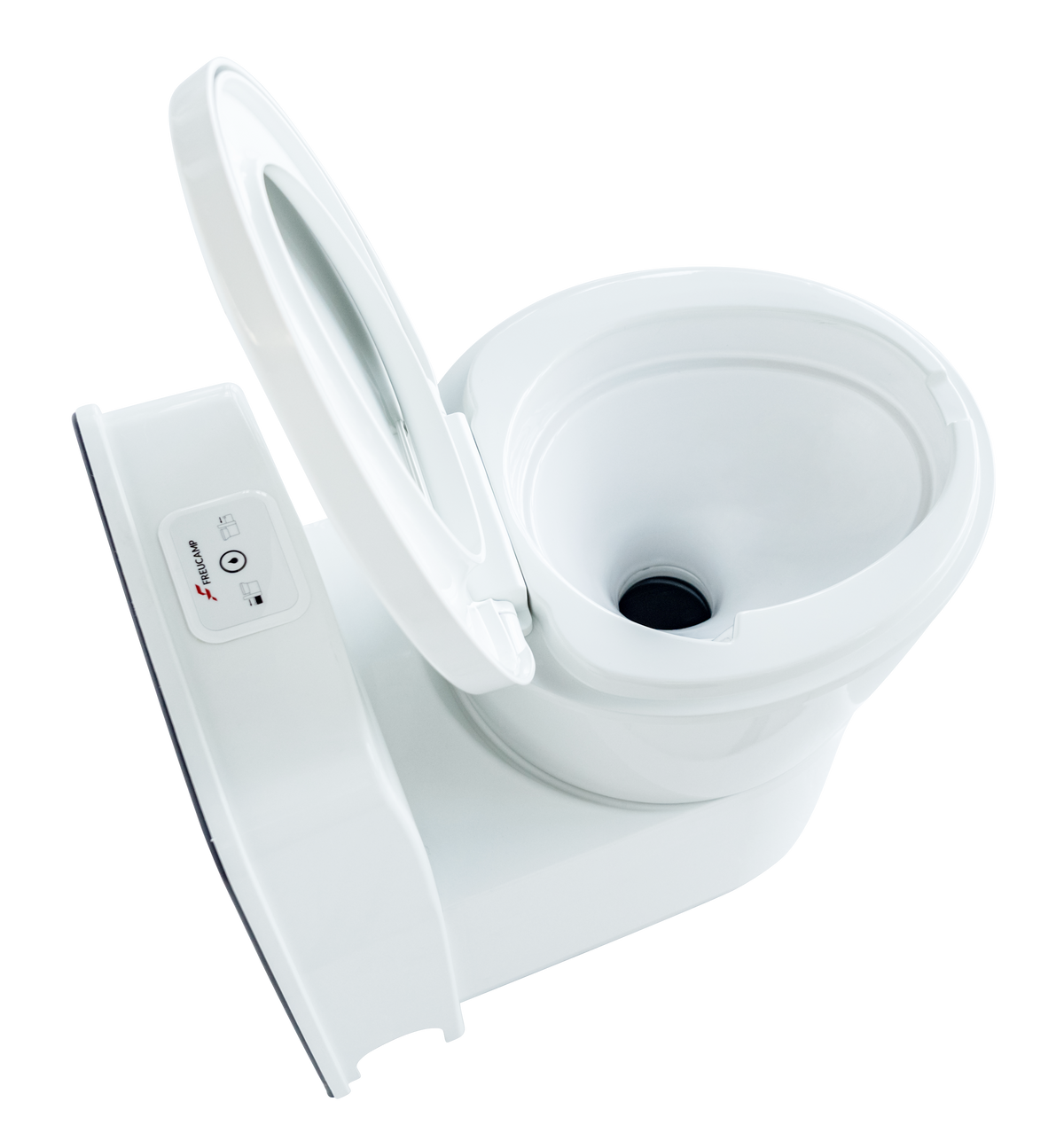 Caravan Semi-Ceramic Swivel Cassette Toilet