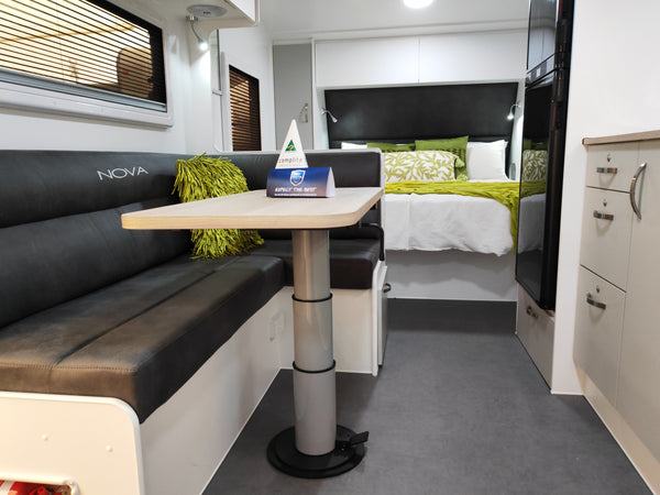 RV Manual Turn Table Leg