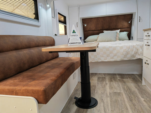 RV Manual Turn Table Leg