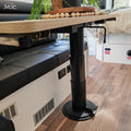 RV Manual Turn Table Leg