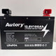 Autory 12.8V 100Ah LiFePO4 Lithium Battery with Metal Case and Mount Bracket