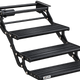 Triple Electric Caravan Step with LED – 400mm Drop