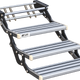 Triple Manual Caravan Step with LED – 385mm Drop