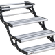 Triple Electric Caravan Step with LED – 400mm Drop