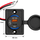 Caravan Flush Mount USB-A & USB-C PD Outlet – 30W