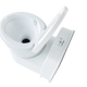 Caravan Semi-Ceramic Swivel Cassette Toilet